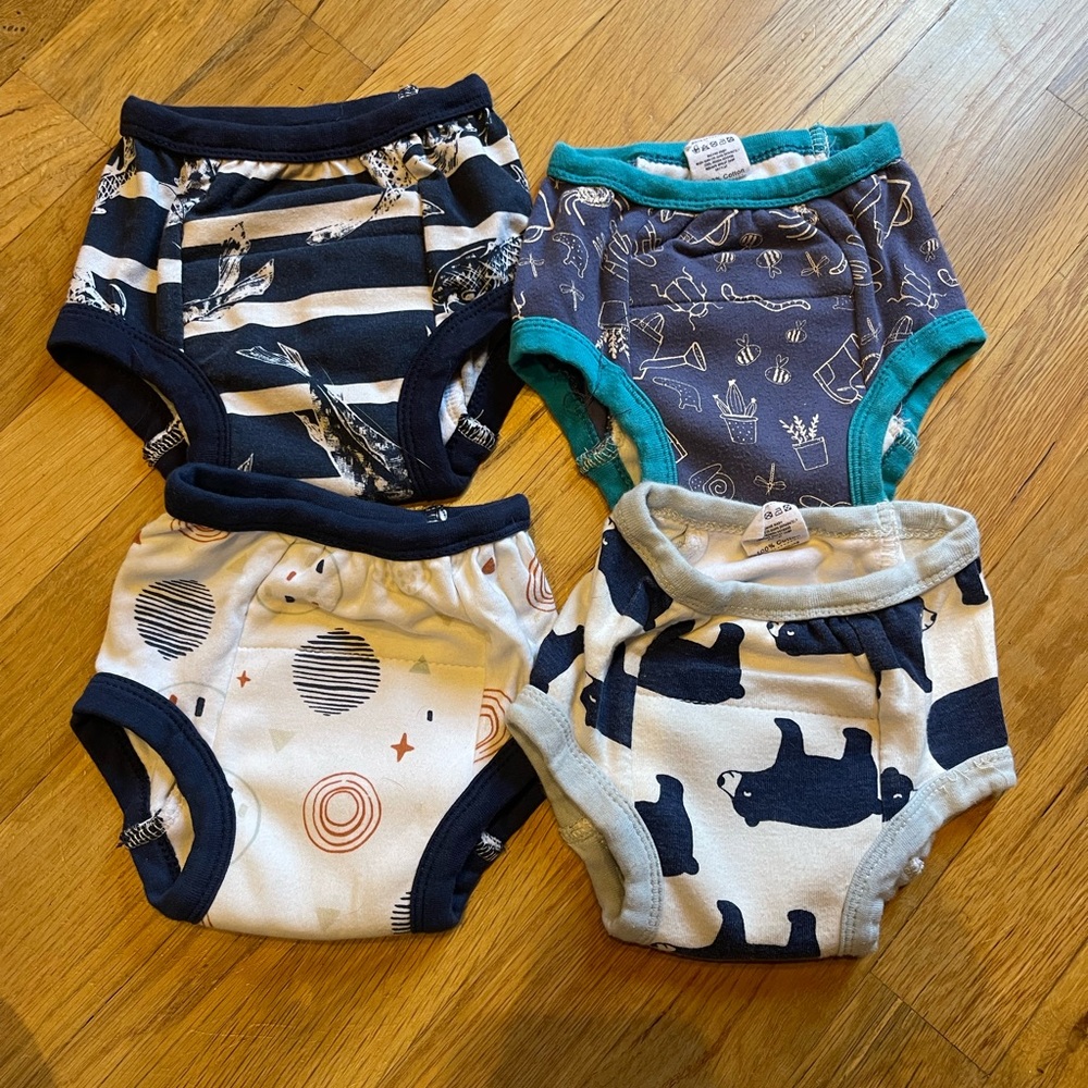 100% cotton training underwear bundle